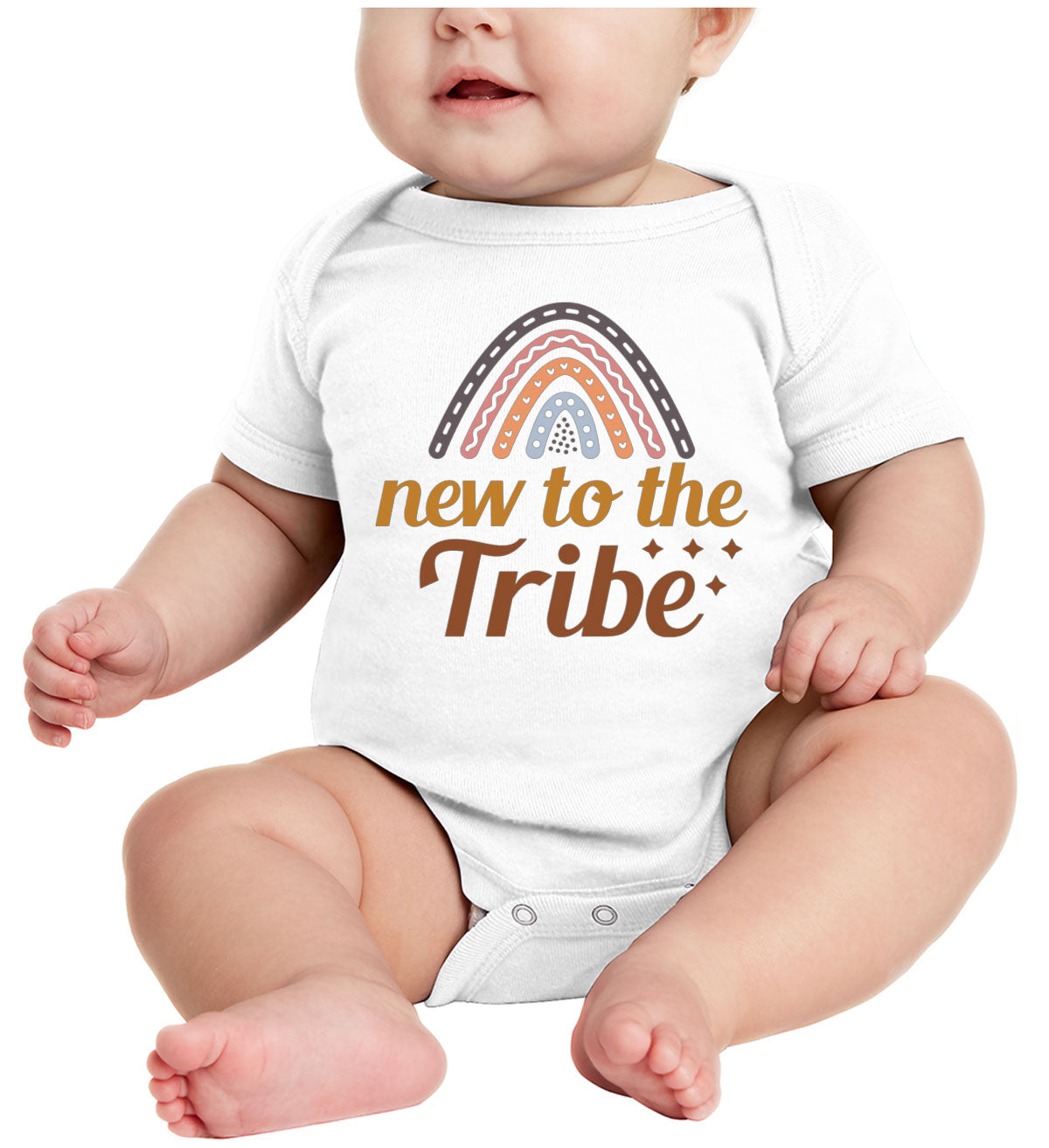 New To The Tribe Baby Onesie