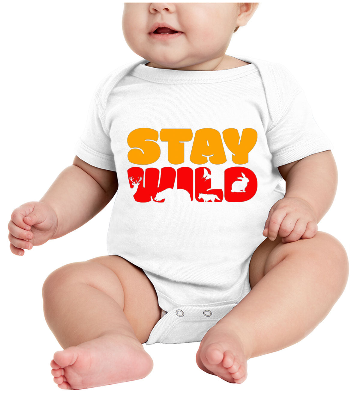 Stay Wild Camp Baby Onesie