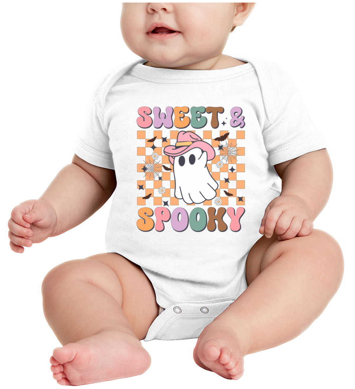 Sweet And Spooky Halloween Baby Onesie