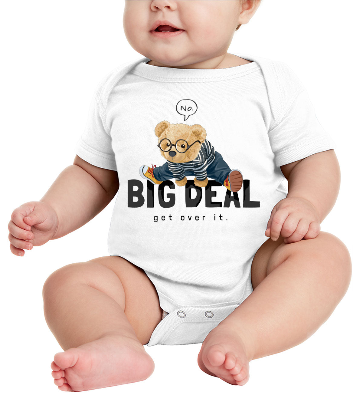 Teddy Bear Big Deal Baby Onesie