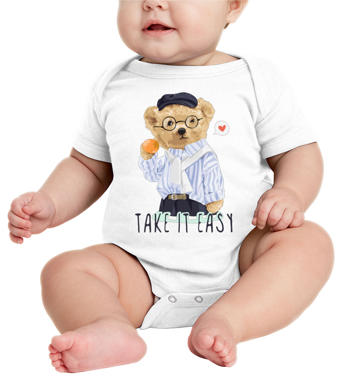 Teddy Bear Take It Baby Onesie