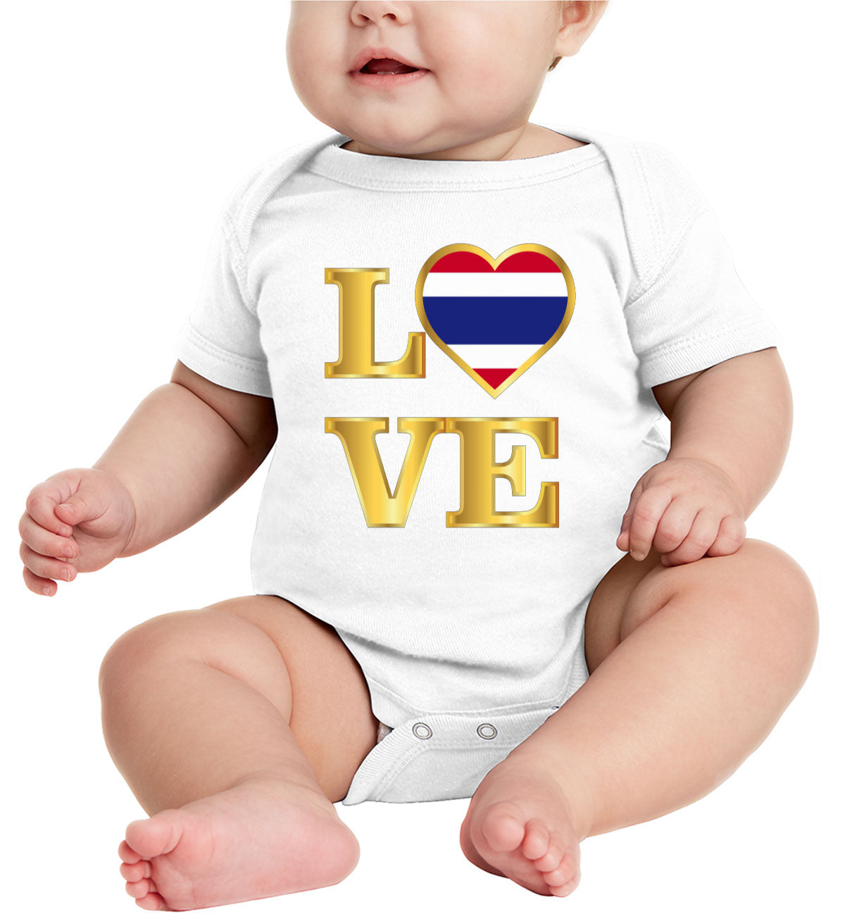 Thailand Love Baby Onesie