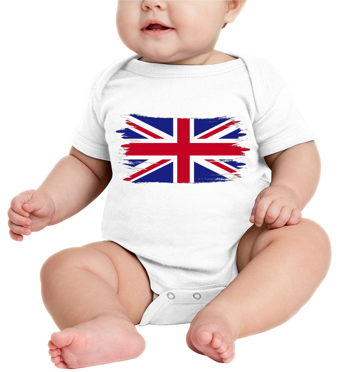 United Kingdom Flag Baby Onesie