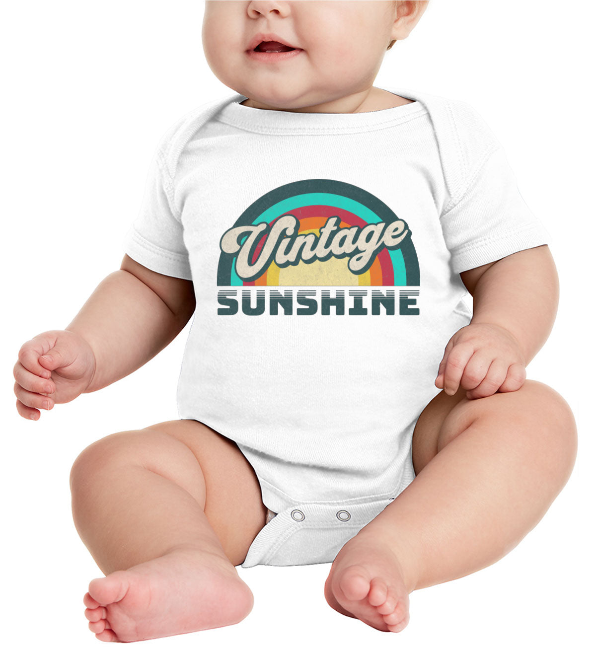 Vintage Sunshine Baby Onesie