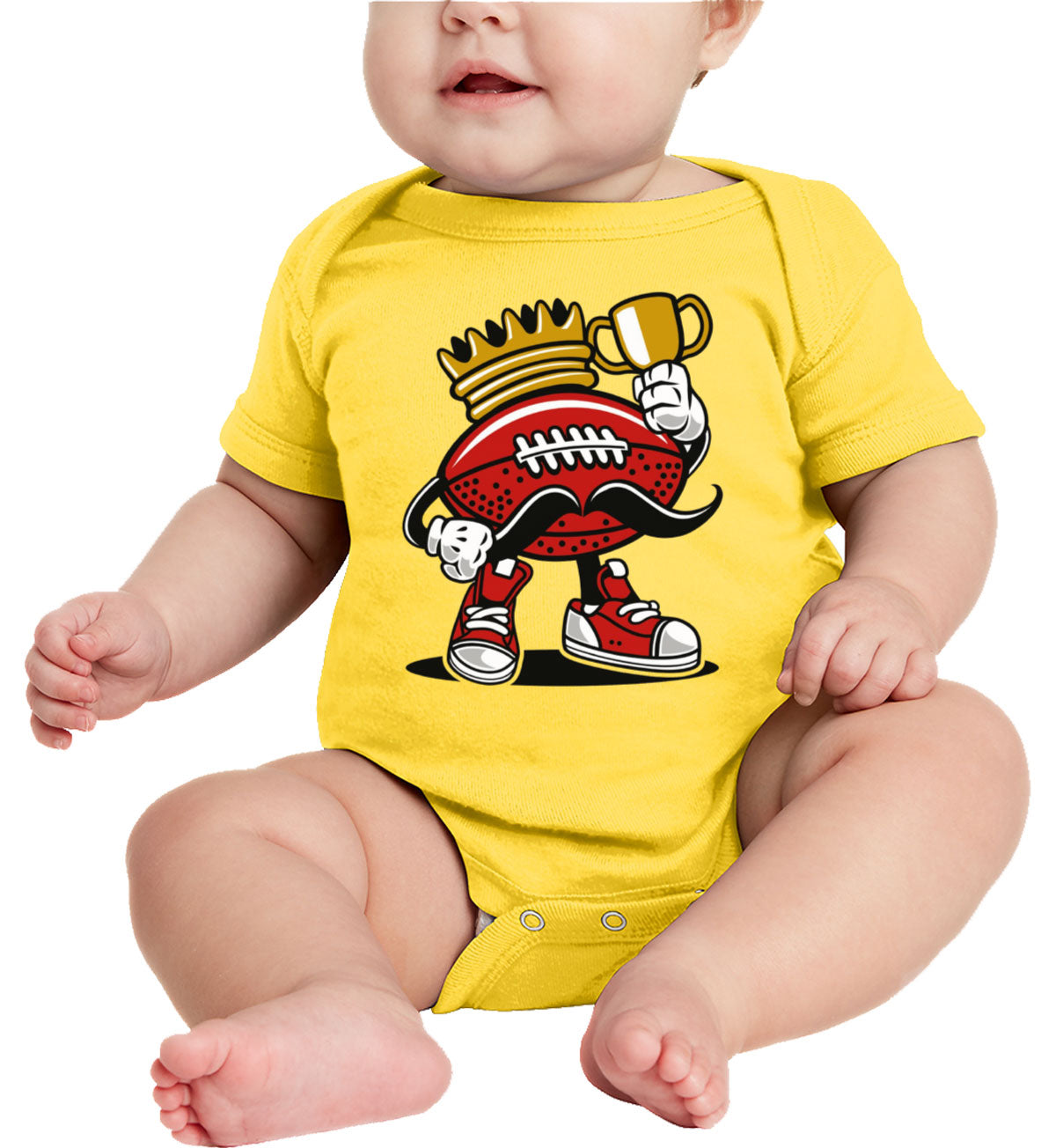 Football King Baby Onesie