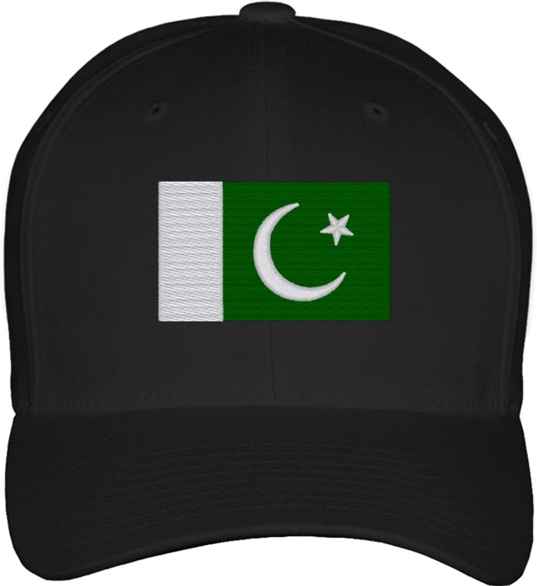 Pakistan Flag Fitted Baseball Cap