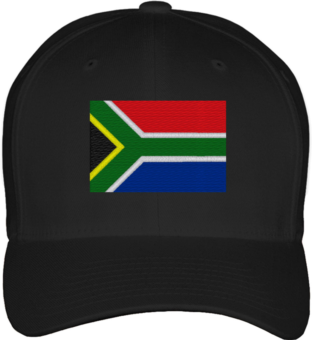 South Africa Flag Fitted Baseball Cap