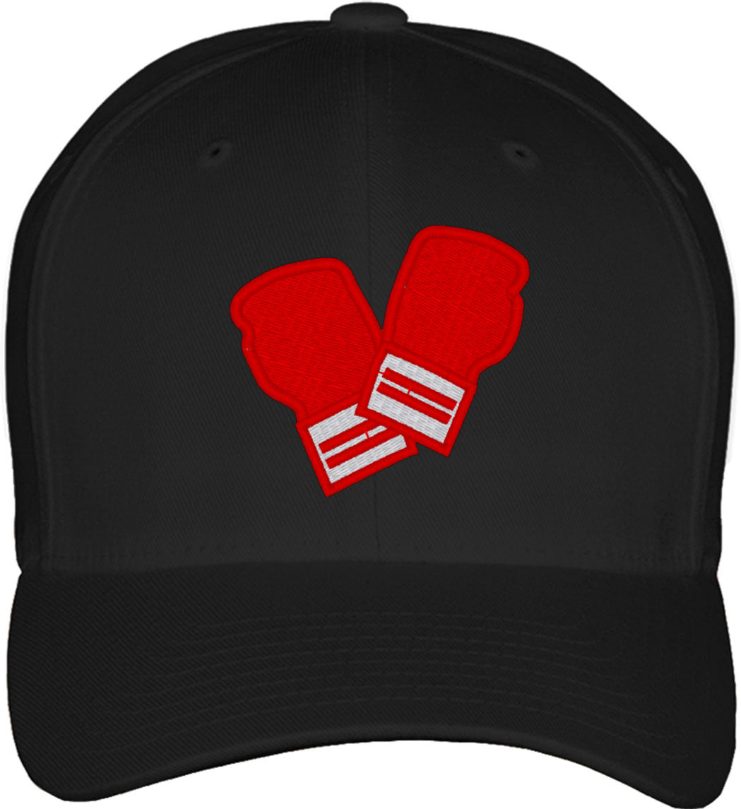 Boxing Gloves Fitted Baseball Cap