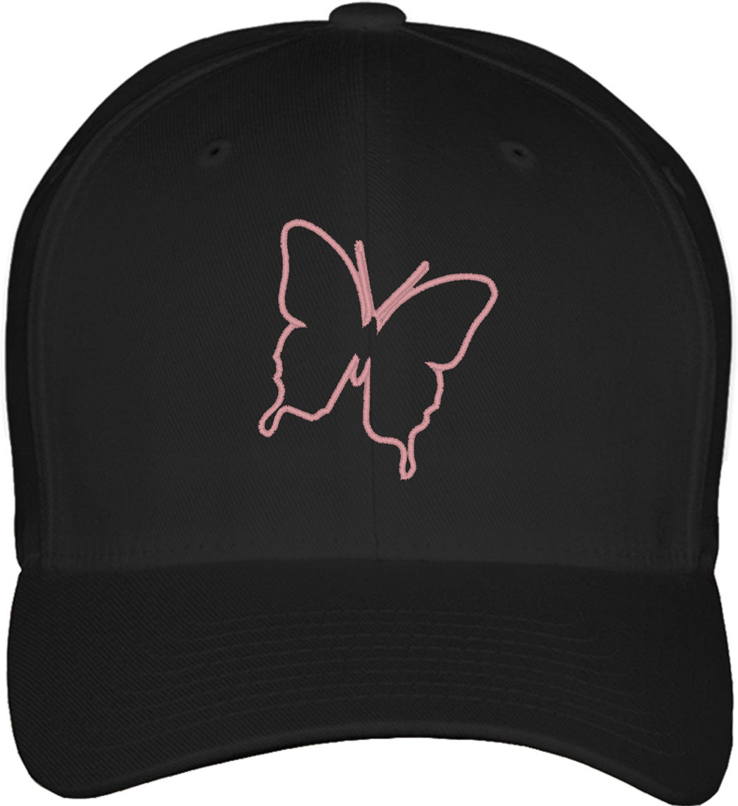 Butterfly Fitted Baseball Cap