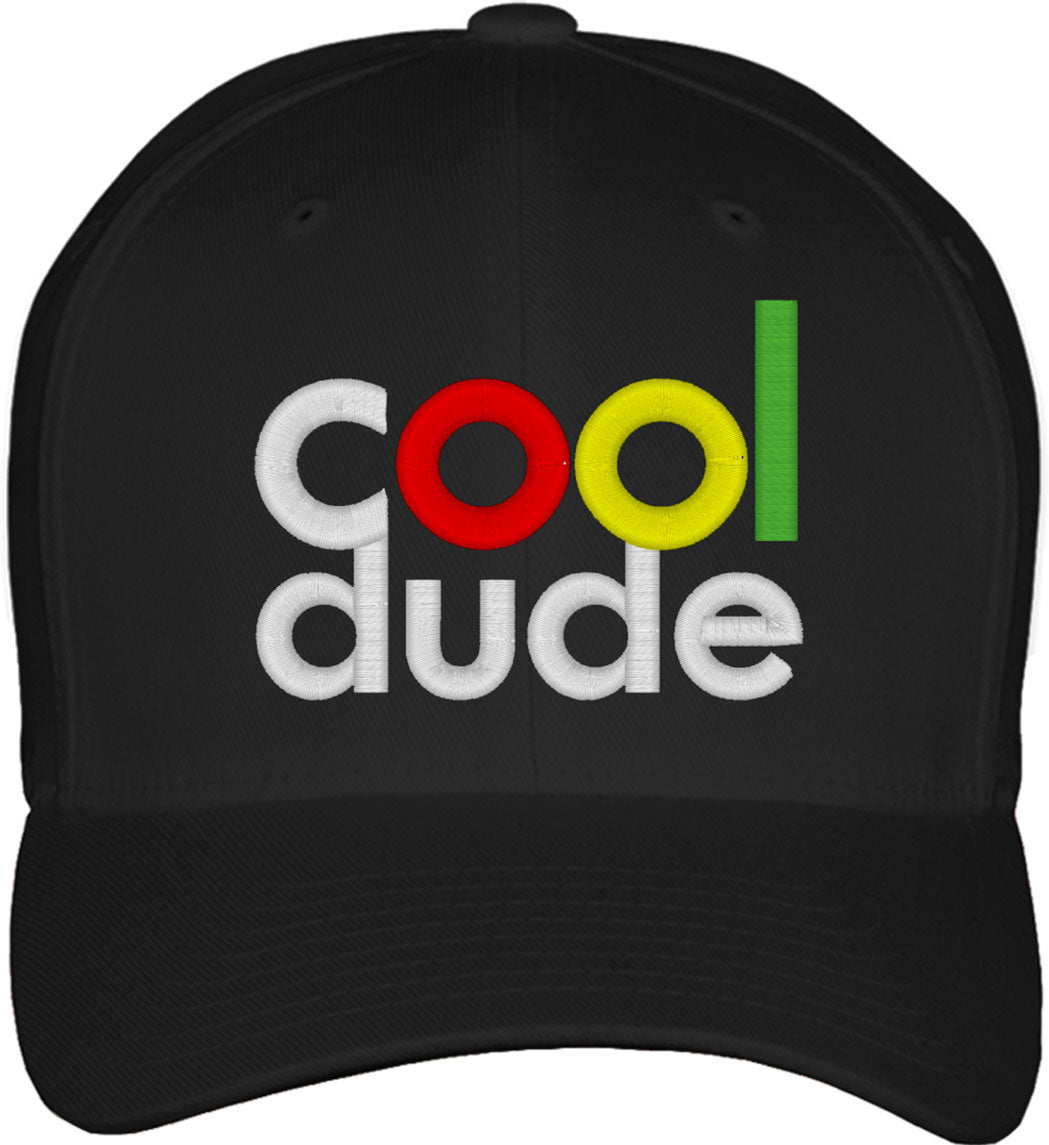 Cool Dude Fitted Baseball Cap