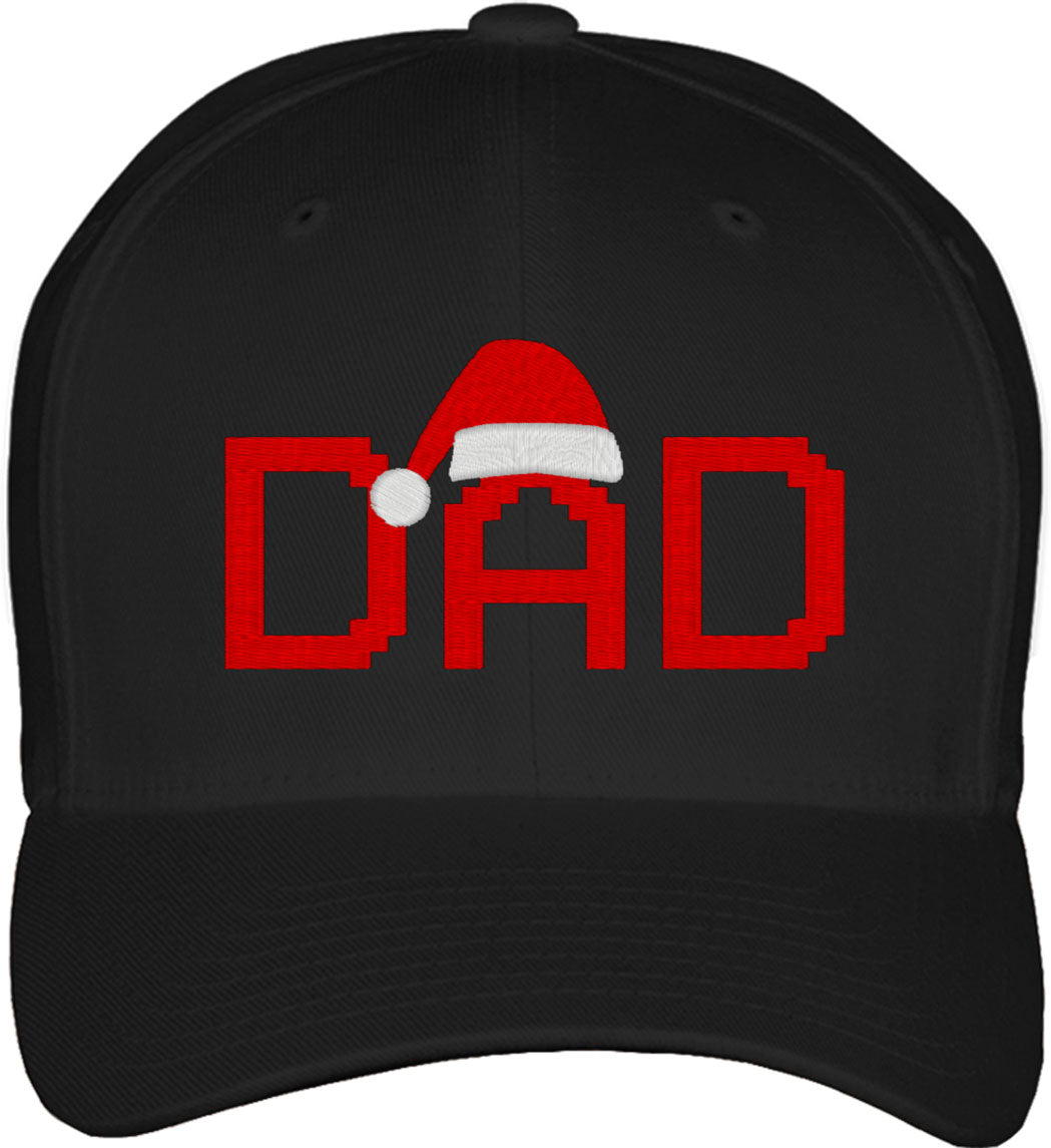 Dad Santa Christmas Family Fitted Baseball Cap