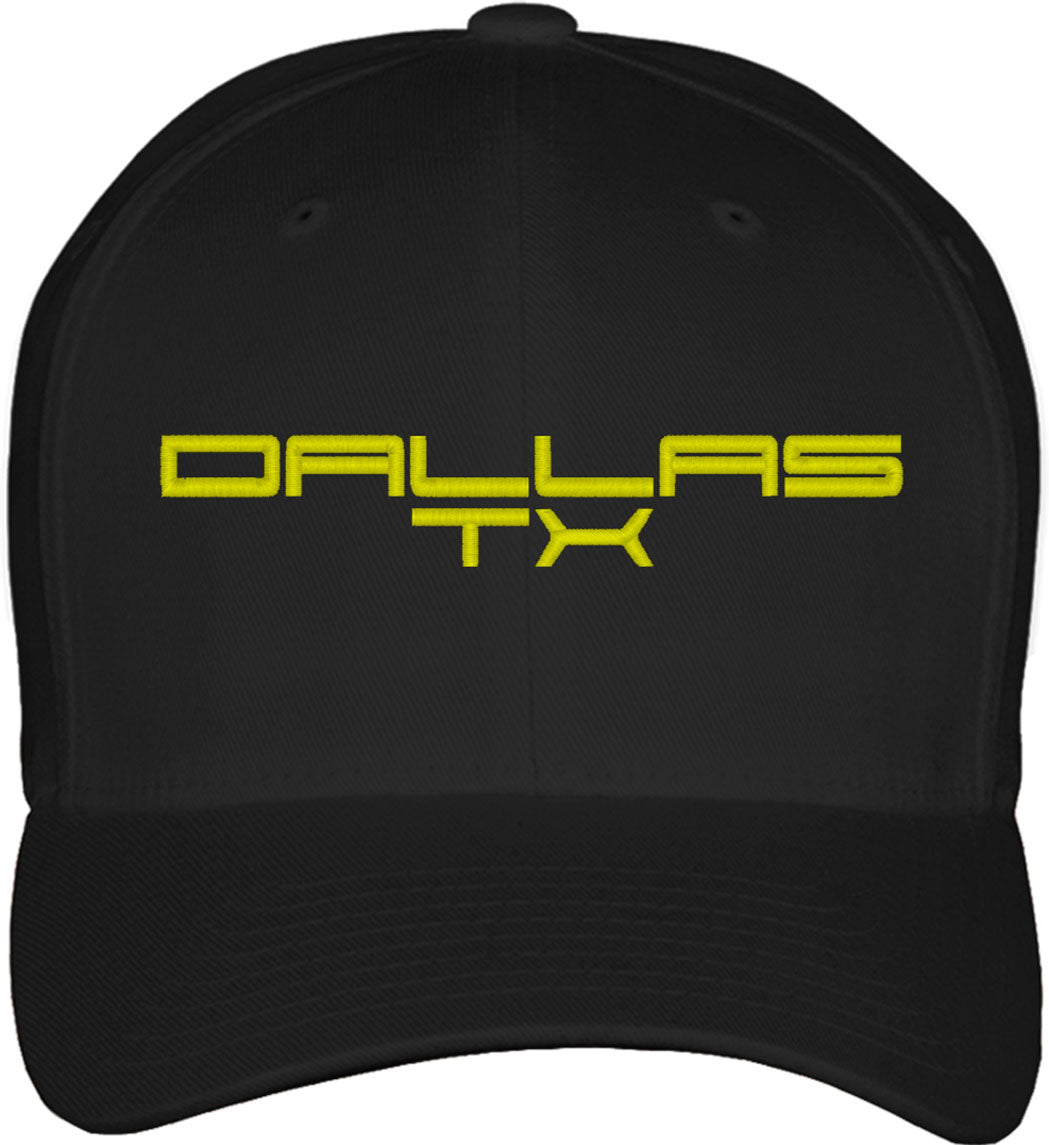 Dallas Texas Fitted Baseball Cap