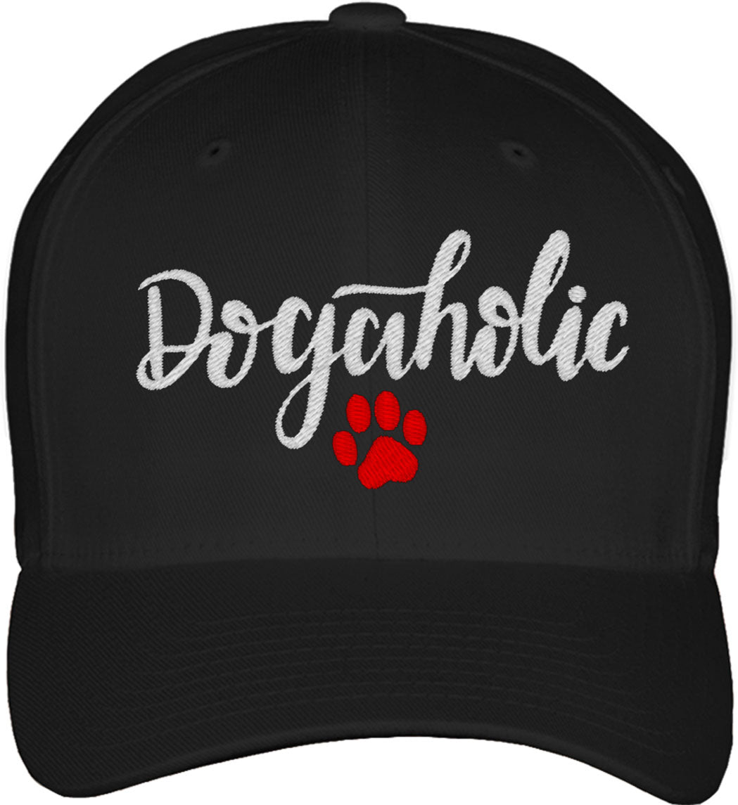 Dogaholic Fitted Baseball Cap