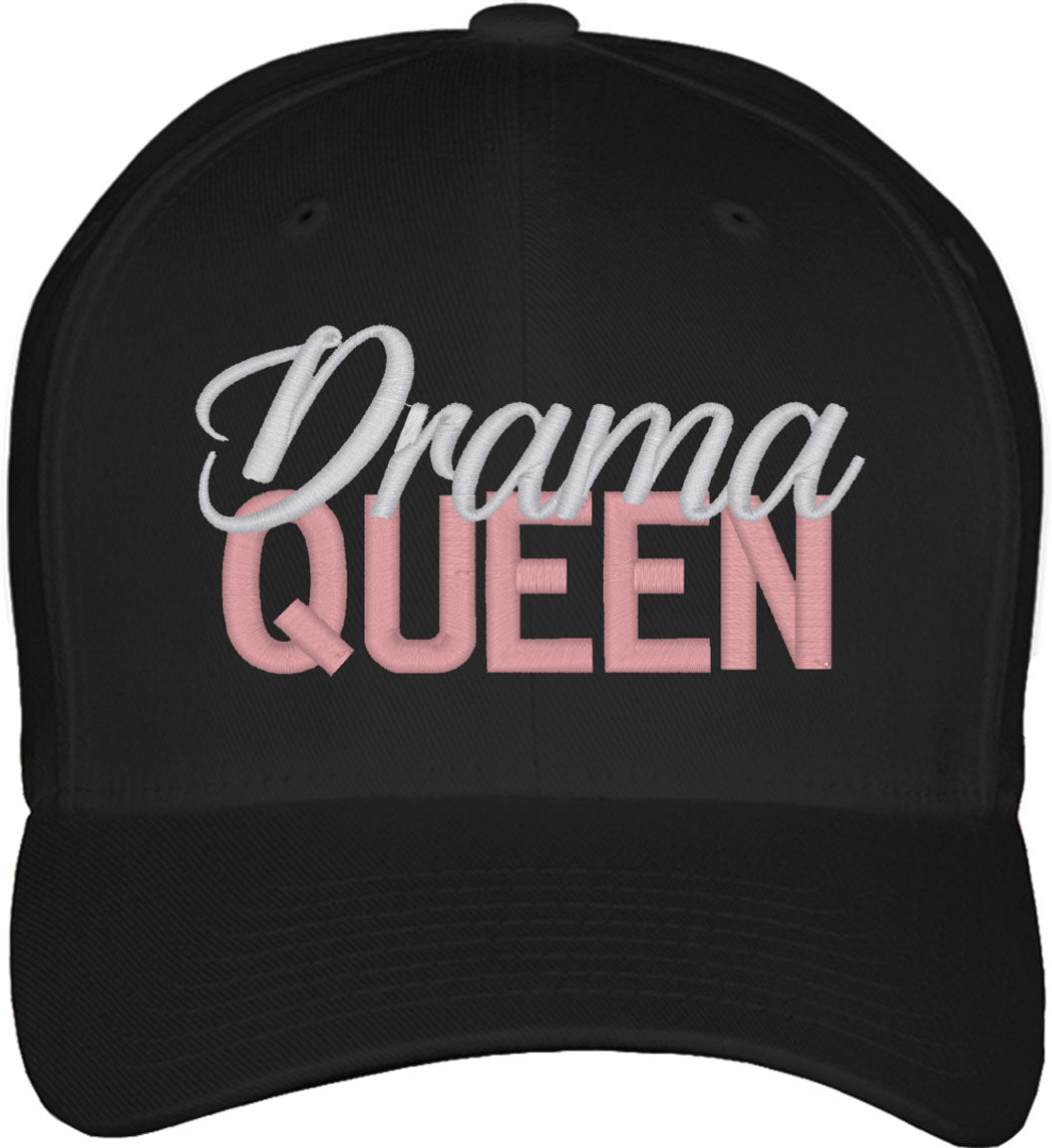 Drama Queen Fitted Baseball Cap