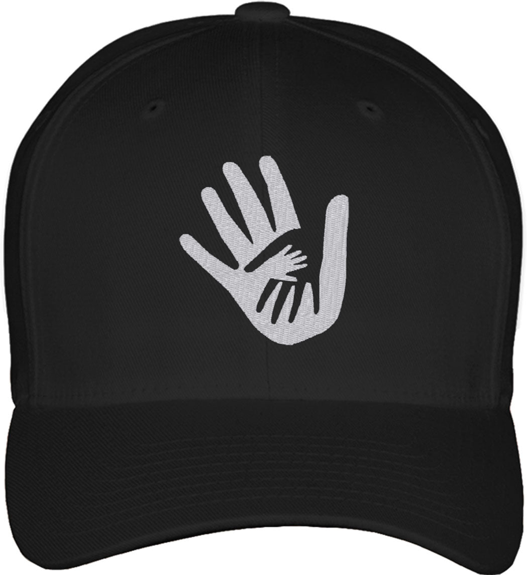 Family Hands Fitted Baseball Cap