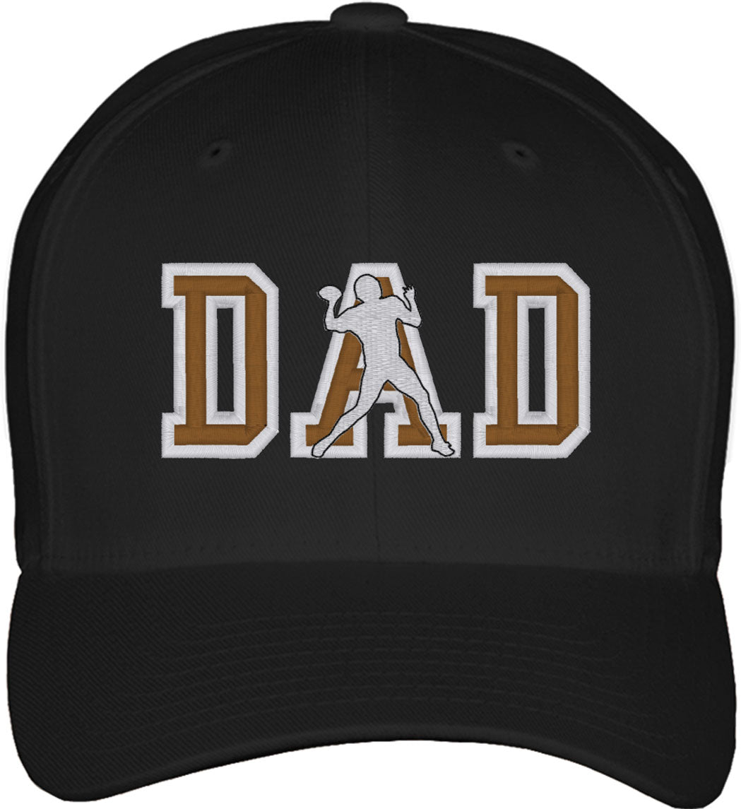 Football Dad Fitted Baseball Cap