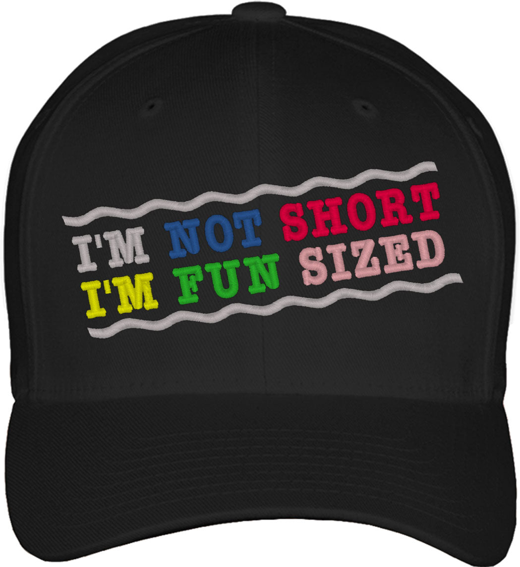 I'm Not Short I'm Fun Sized Fitted Baseball Cap