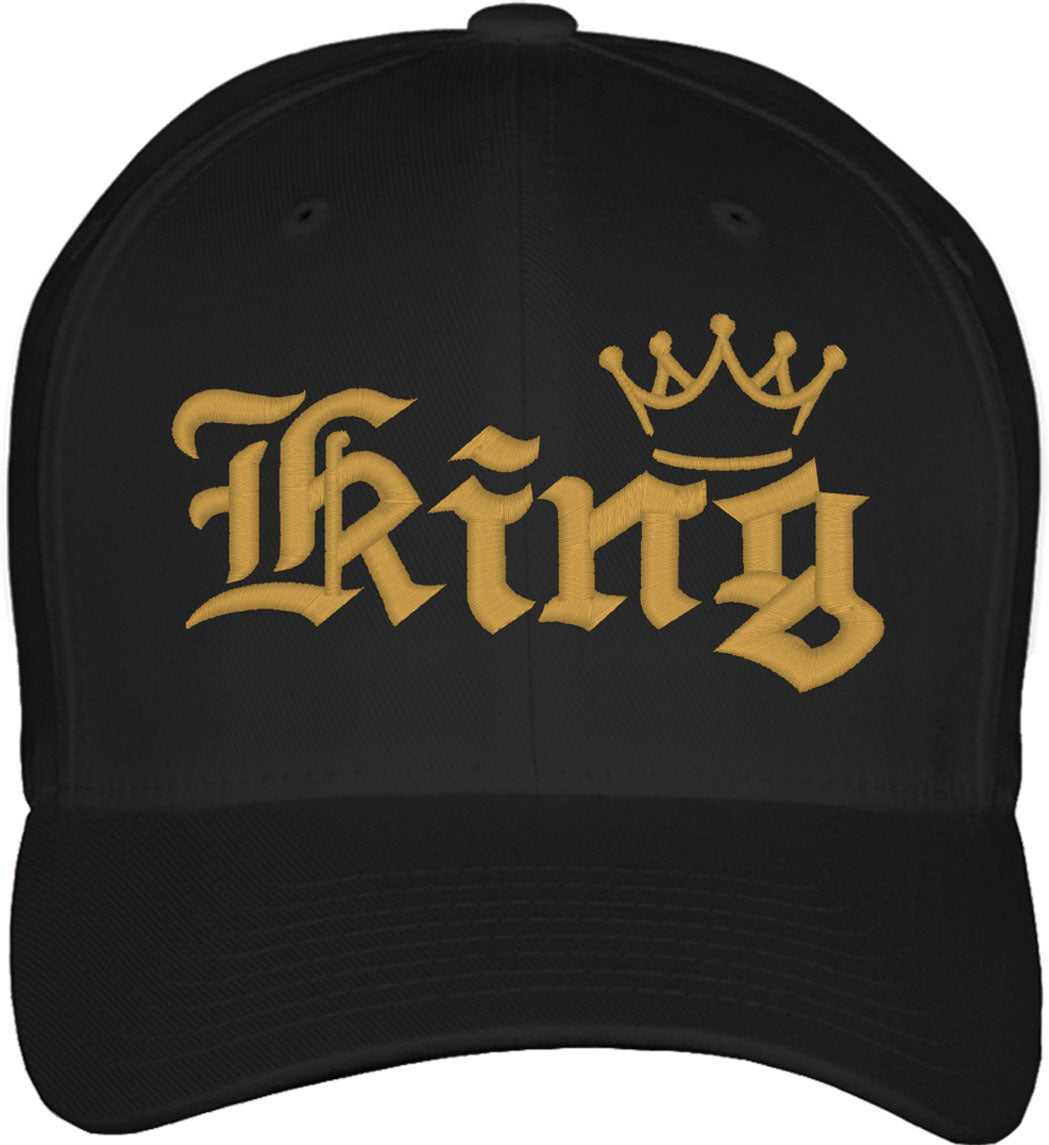 King Crown Fitted Baseball Cap