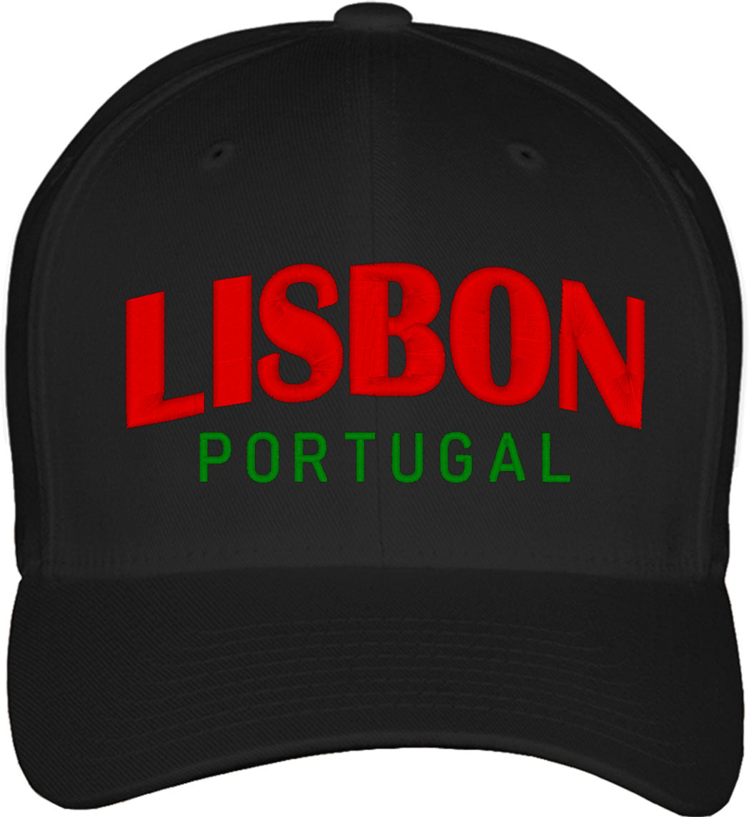 Lisbon Portugal Fitted Baseball Cap