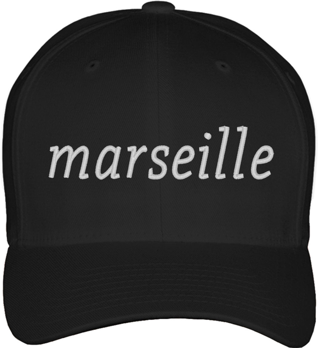Marseille France Fitted Baseball Cap