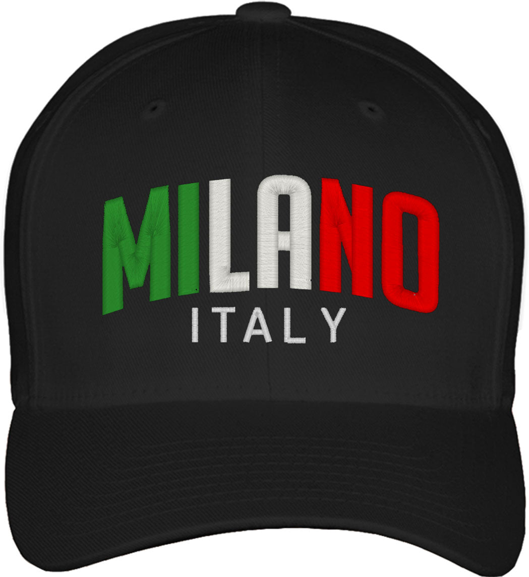 Milano Italy Fitted Baseball Cap
