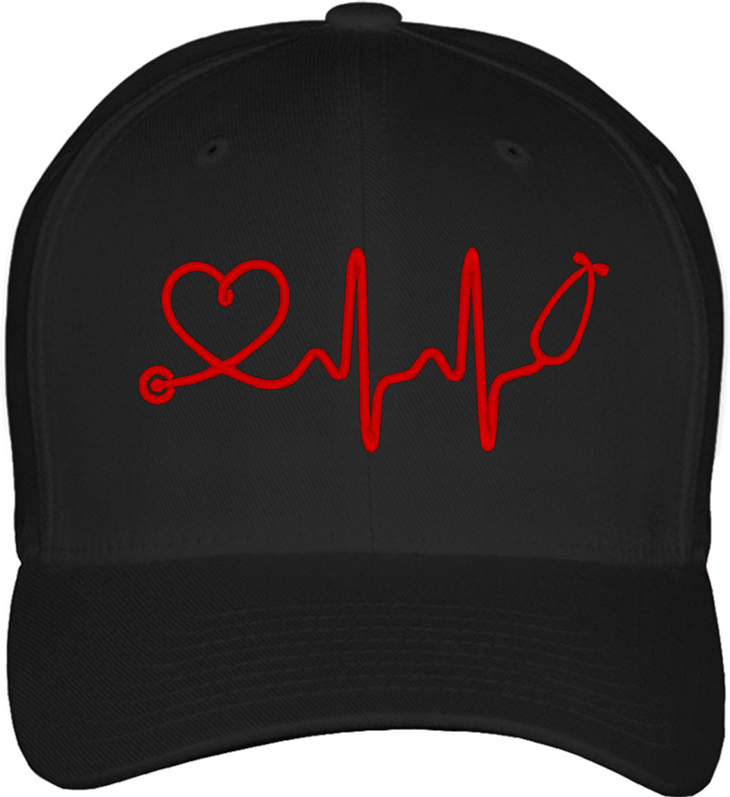 Nurse Lifeline Fitted Baseball Cap