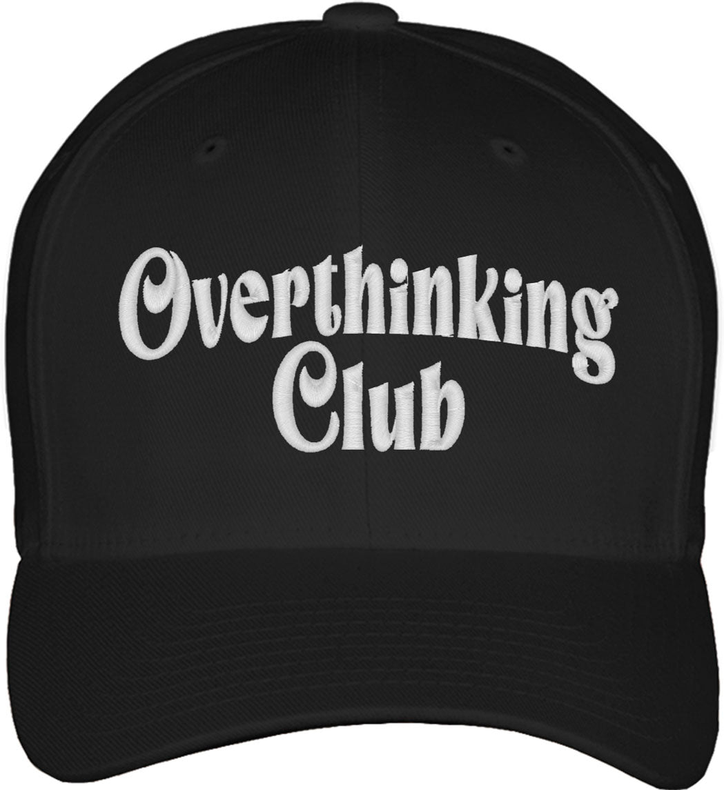 Overthinking Club Fitted Baseball Cap