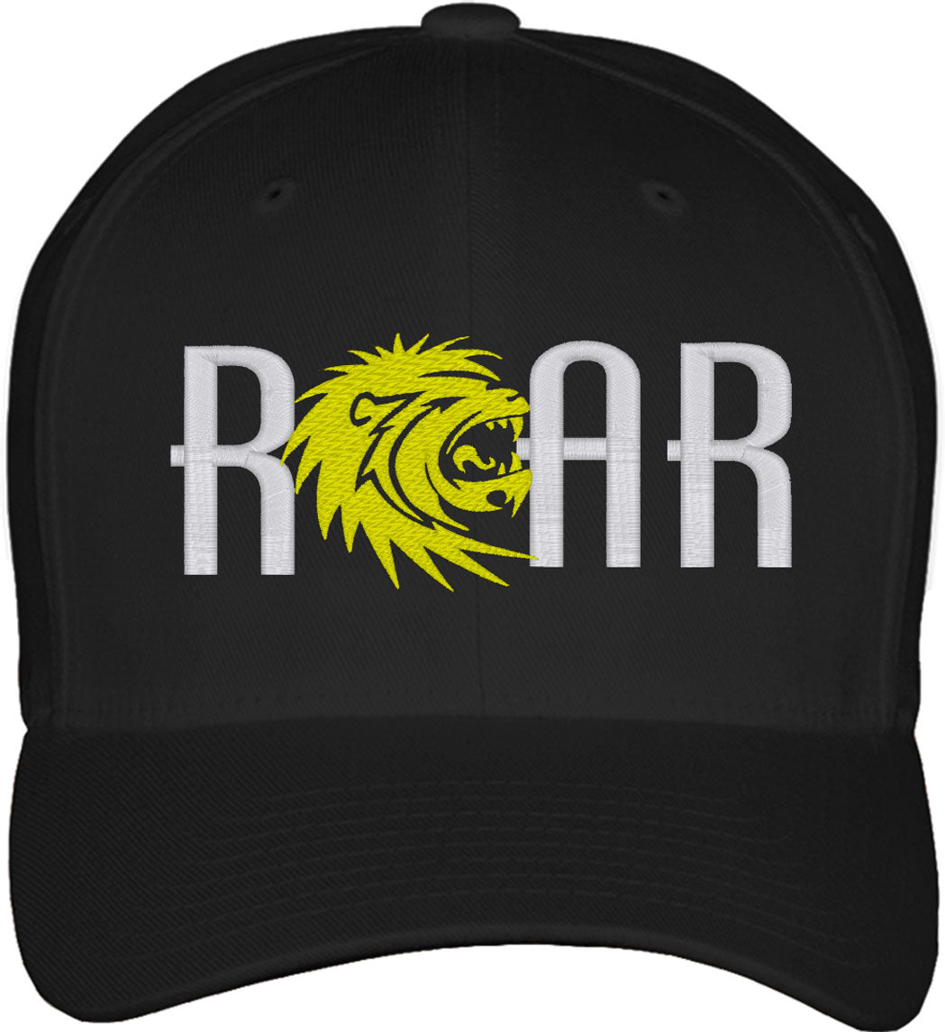 Lion Roar Fitted Baseball Cap