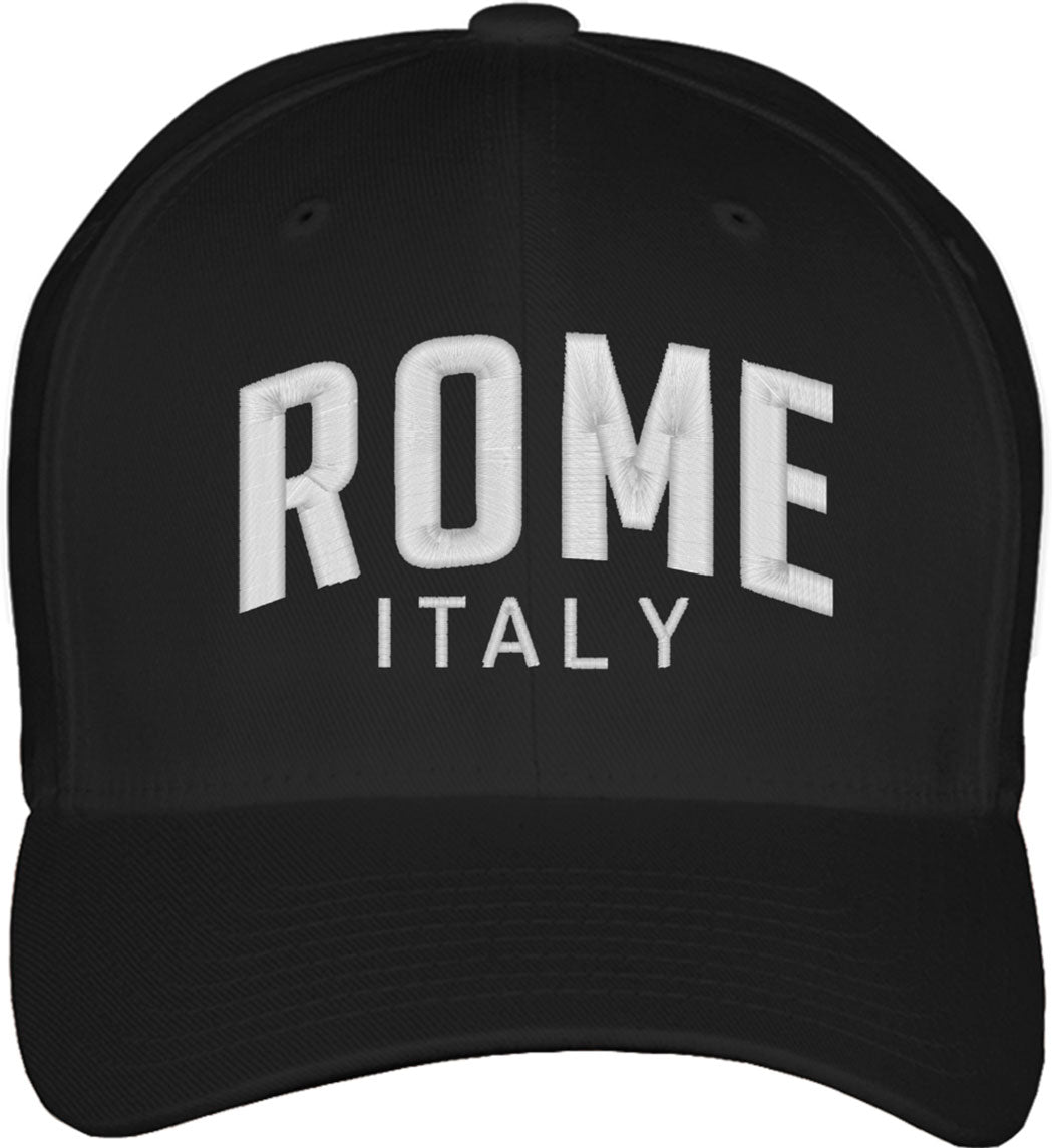 Rome Italy Fitted Baseball Cap