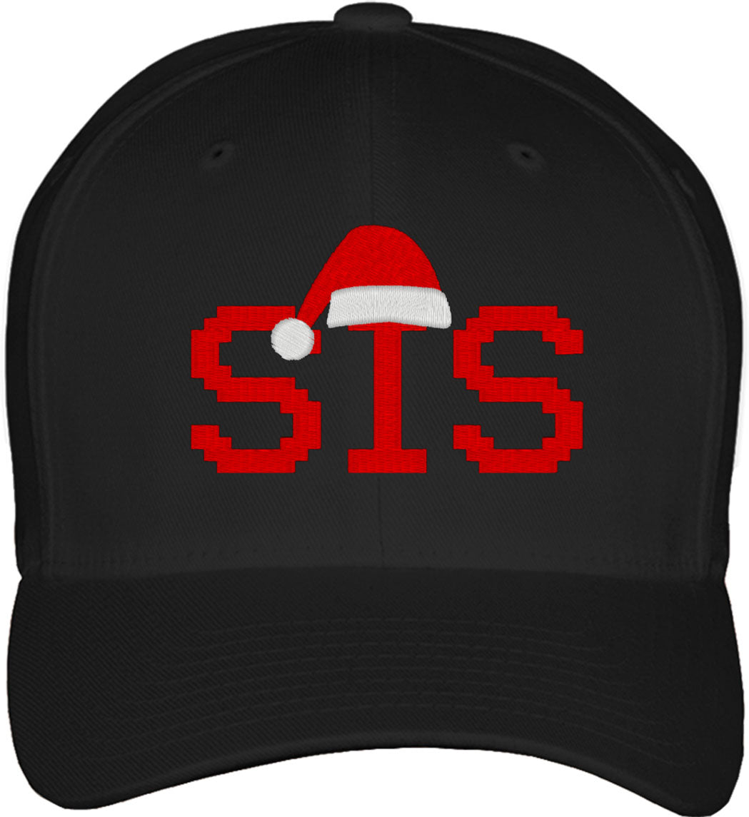 Sis Santa Christmas Family Fitted Baseball Cap