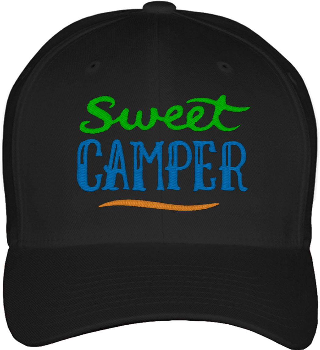 Sweet Camper Fitted Baseball Cap