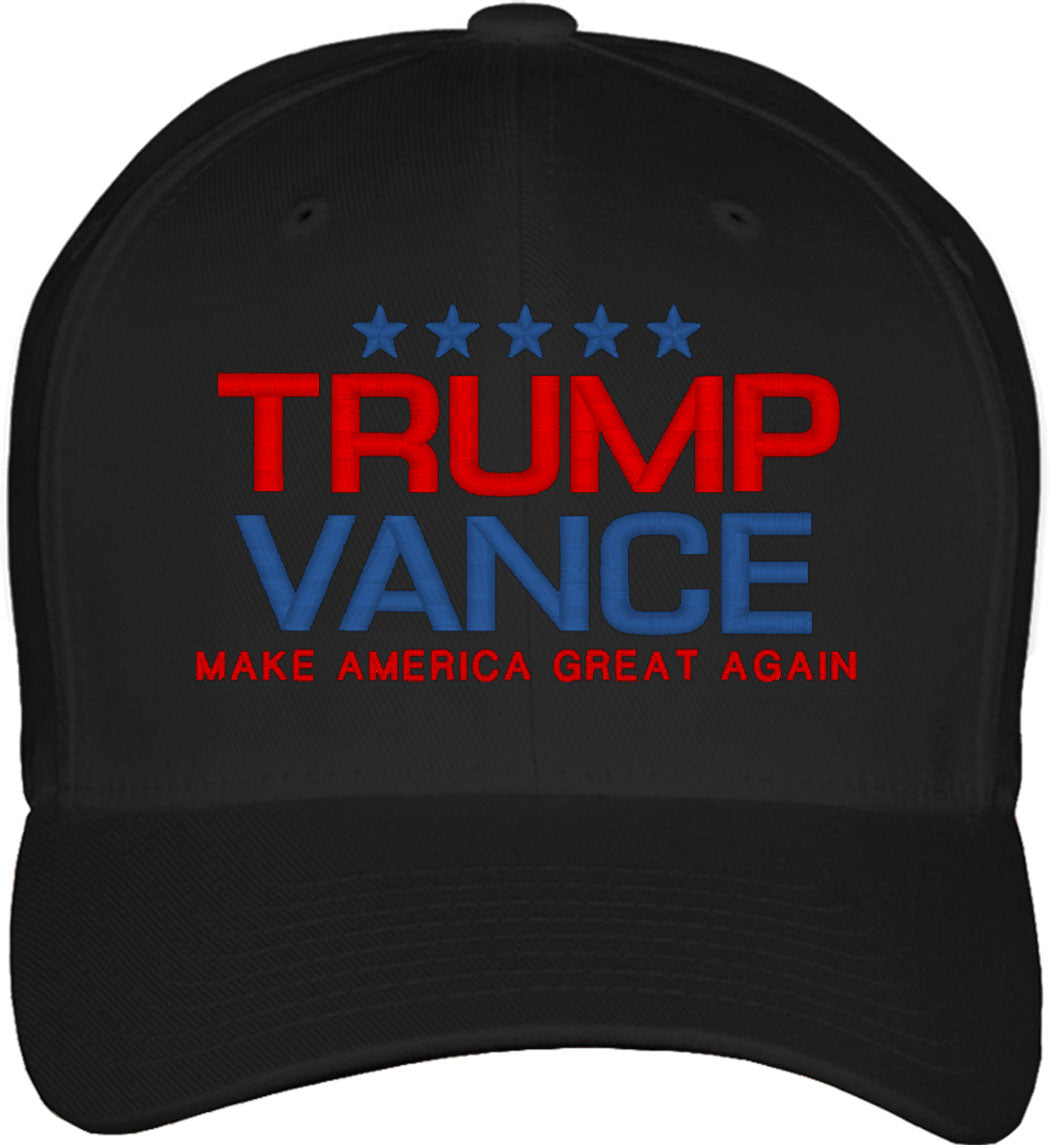 Trump Vance 2024 Presidential Election Fitted Baseball Cap