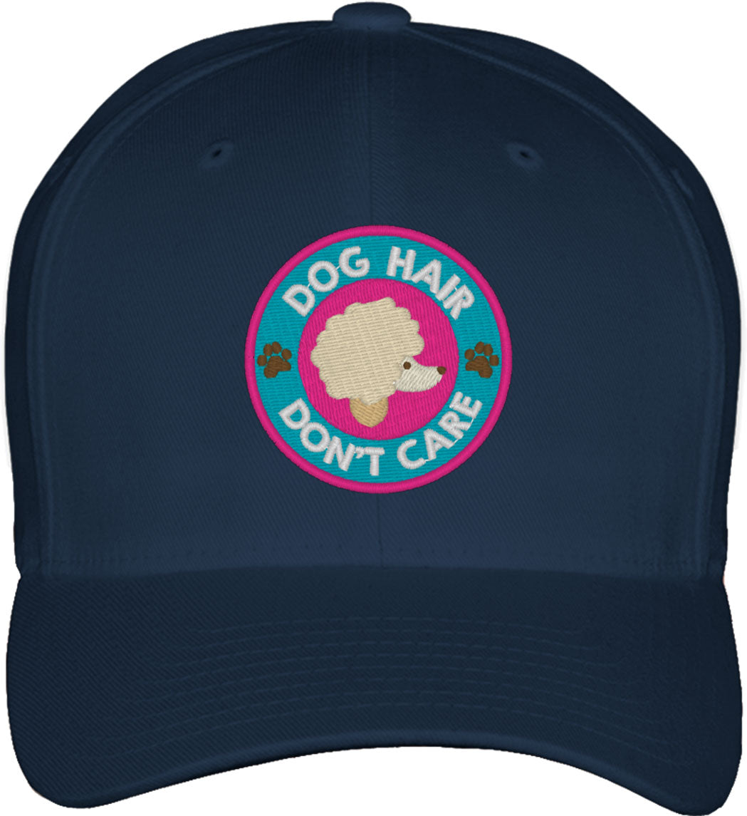 Dog Hair Don't Care Fitted Baseball Cap