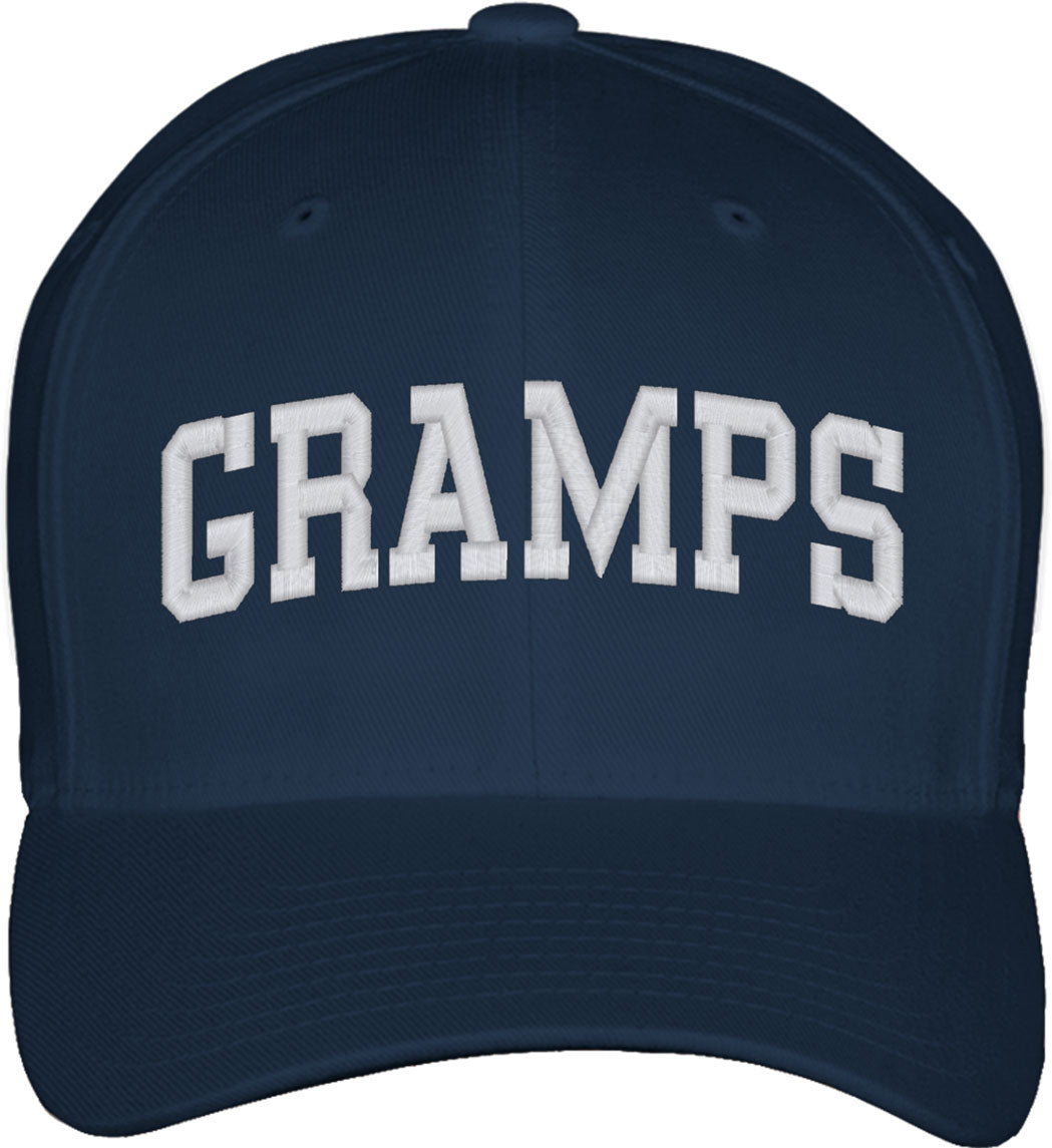 Gramps Grandfather Father's Day Fitted Baseball Cap