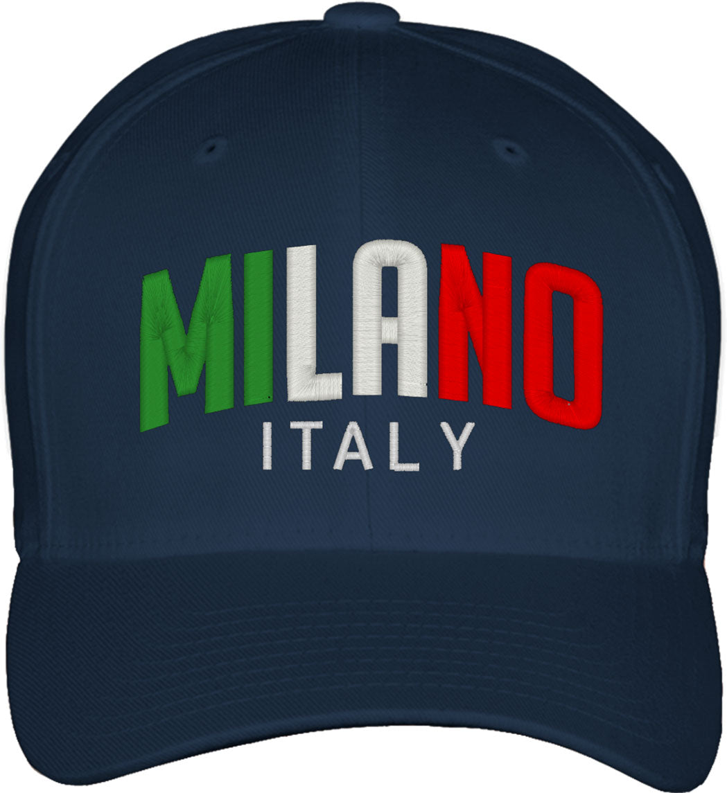 Milano Italy Fitted Baseball Cap