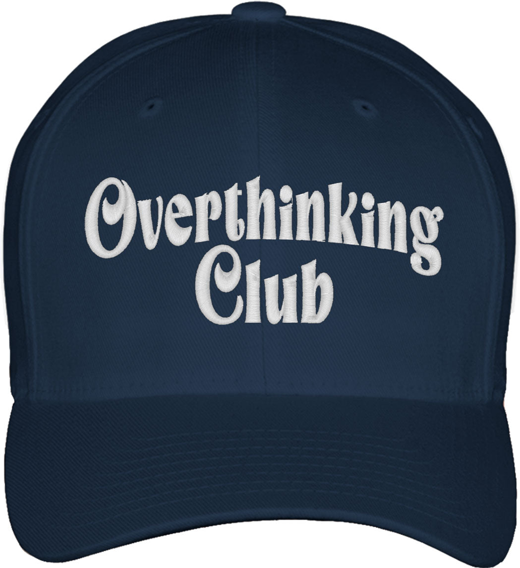 Overthinking Club Fitted Baseball Cap