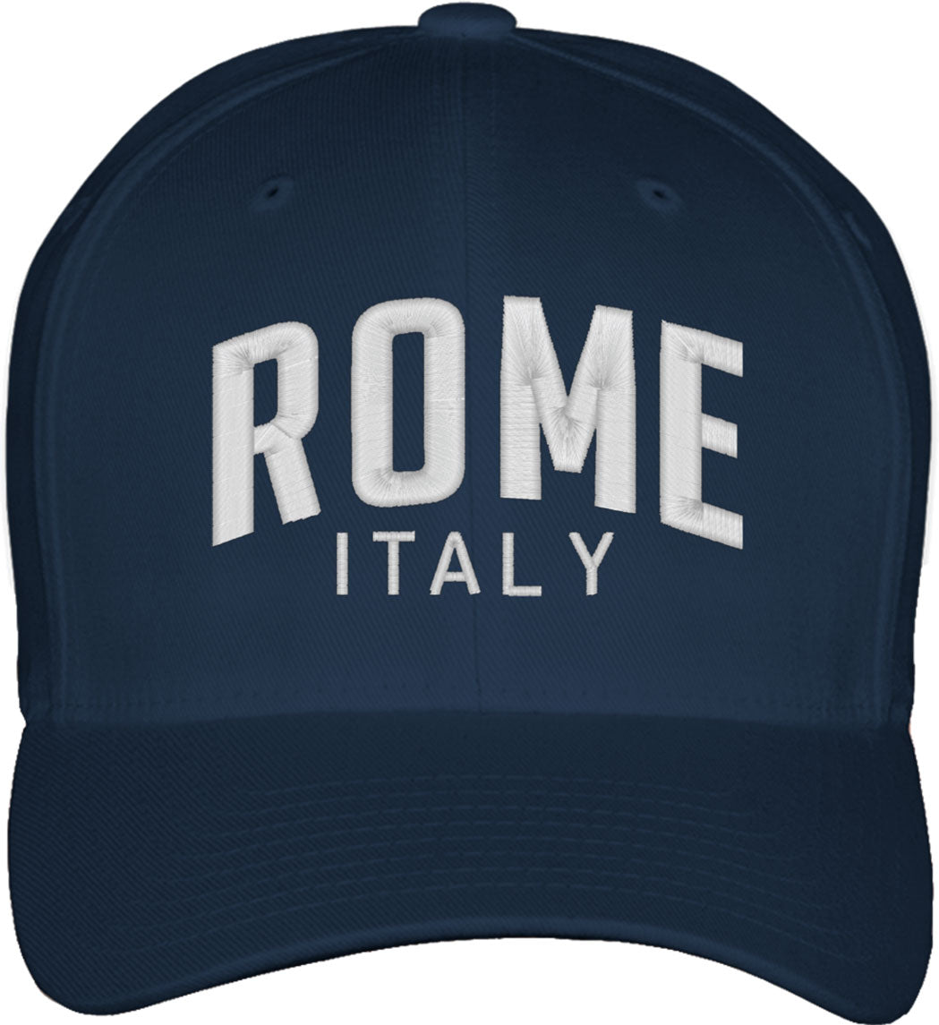 Rome Italy Fitted Baseball Cap