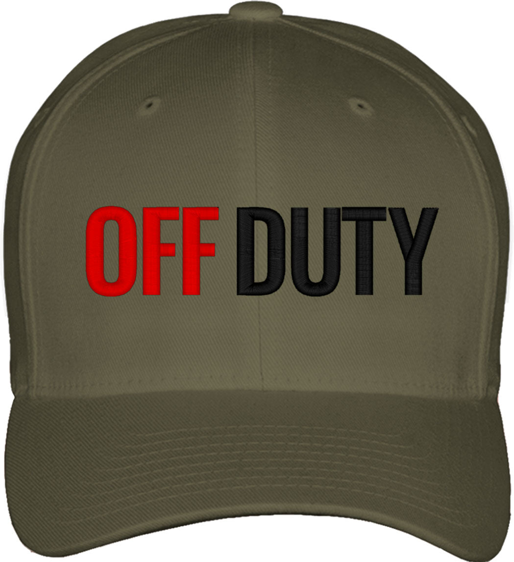 Off Duty Fitted Baseball Cap