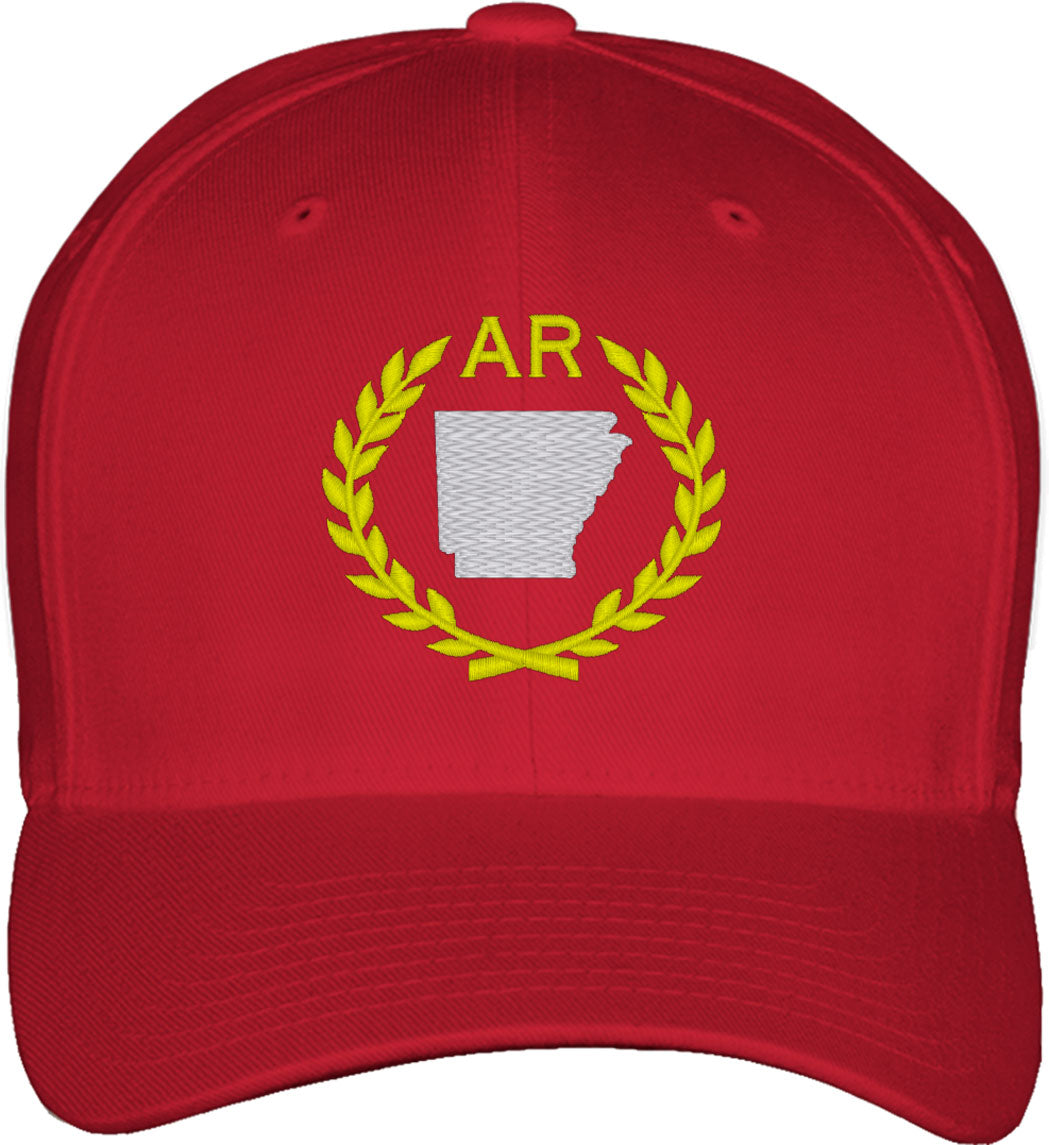 Arkansas State Fitted Baseball Cap