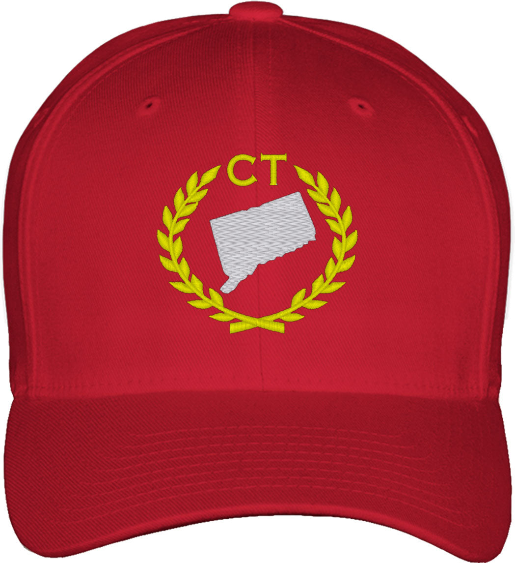 Connecticut State Fitted Baseball Cap
