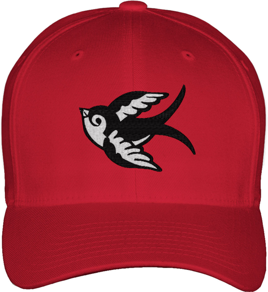 Cute Bird Fitted Baseball Cap