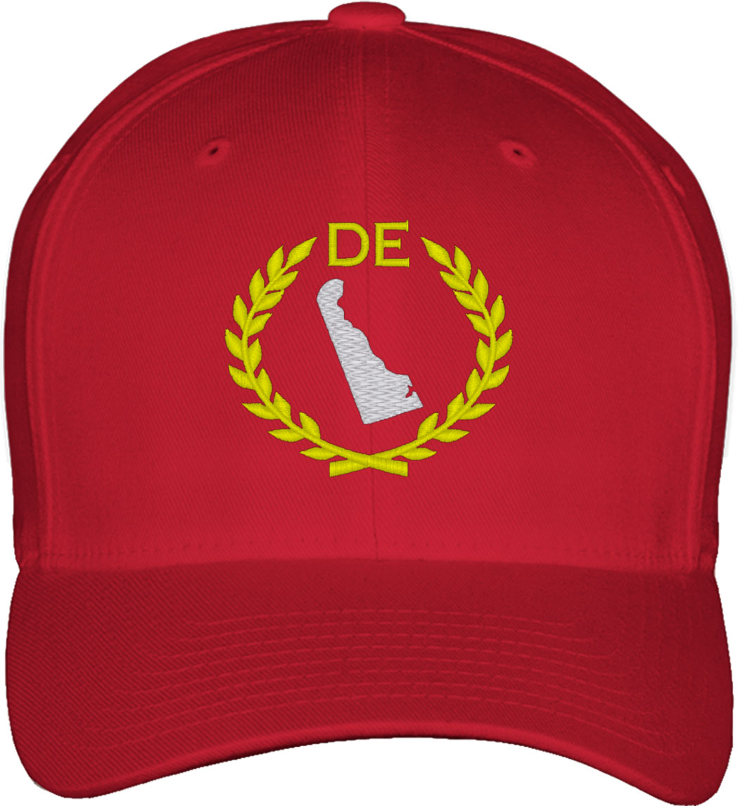Delaware State Fitted Baseball Cap