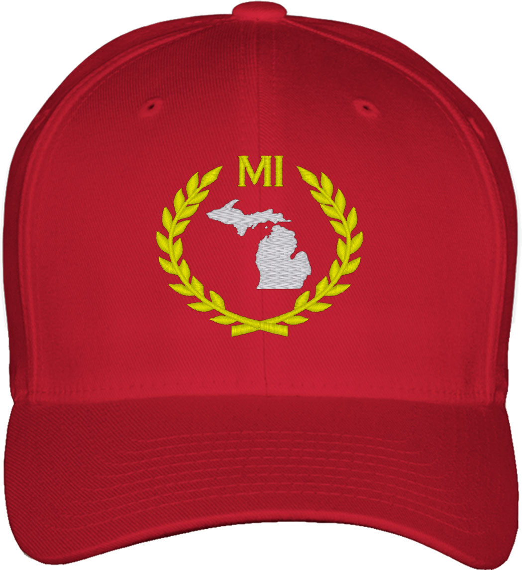 Michigan State Fitted Baseball Cap