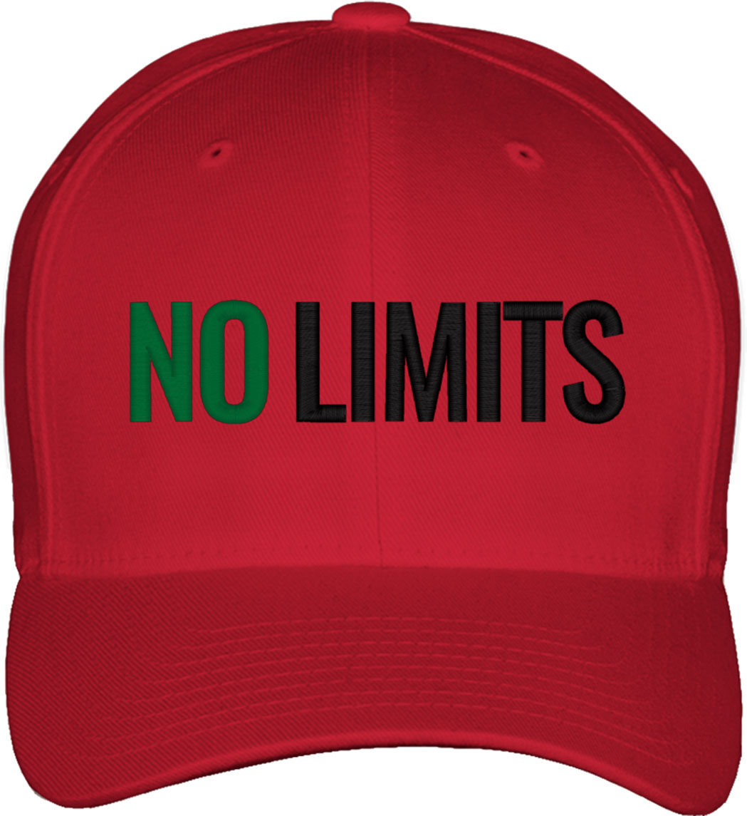 No Limits Fitted Baseball Cap