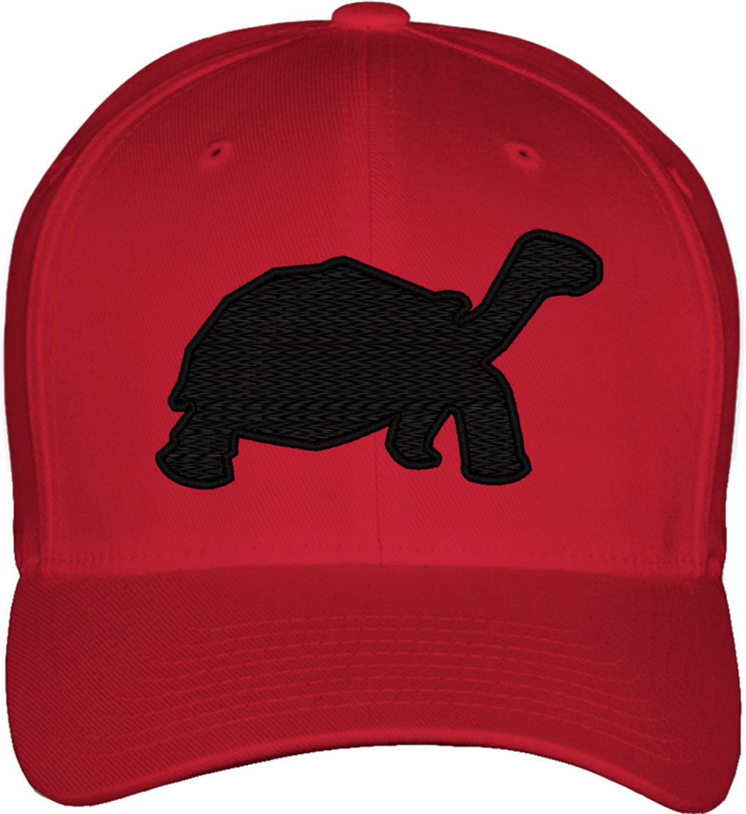 Tortoise Silhouette Fitted Baseball Cap