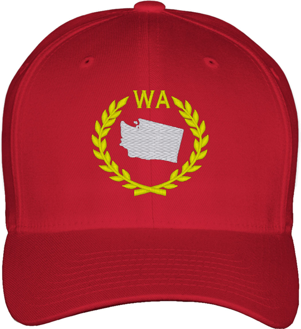 Washington State Fitted Baseball Cap