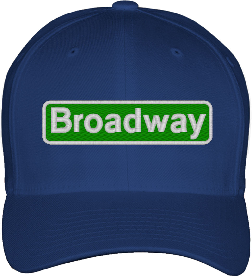 Broadway New York Fitted Baseball Cap