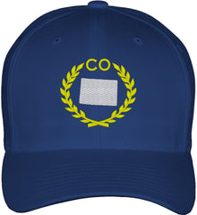 Colorado State Fitted Baseball Cap