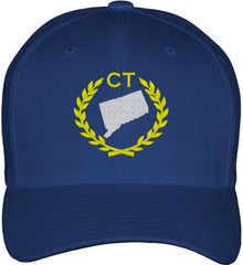 Connecticut State Fitted Baseball Cap