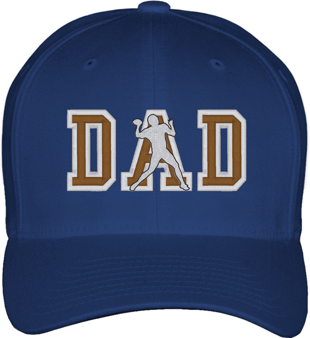 Football Dad Fitted Baseball Cap